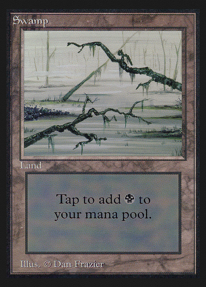 Swamp (Branches on Left and Right of Frame) [International Collectors' Edition] - Magic: The Gathering - Card Brawlers | Quebec | Canada |