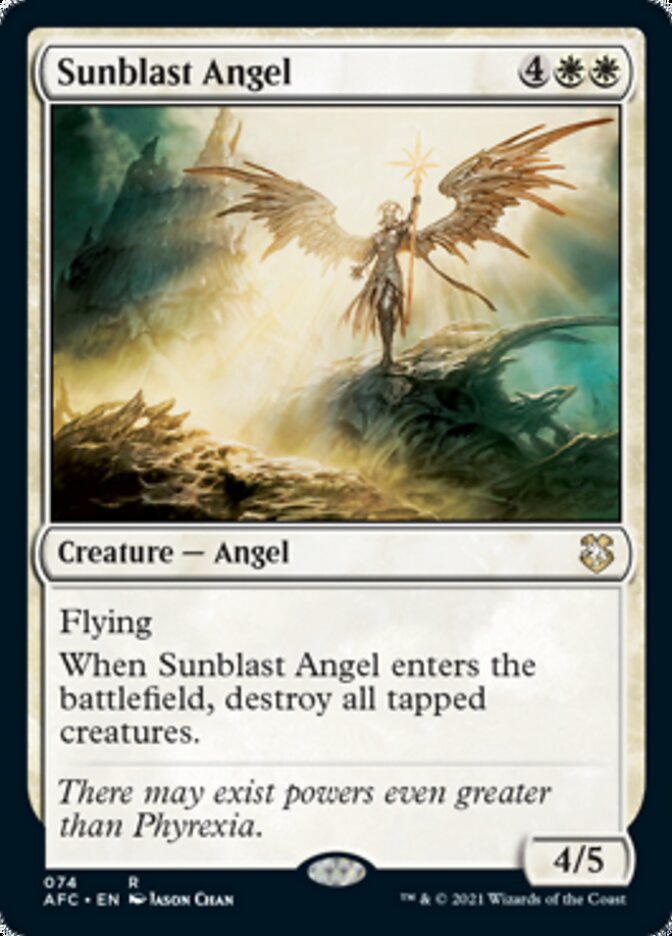 Sunblast Angel [Dungeons & Dragons: Adventures in the Forgotten Realms Commander] - Magic: The Gathering - Card Brawlers | Quebec | Canada |