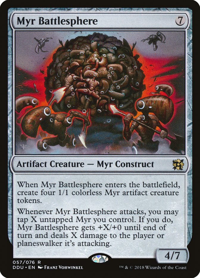Myr Battlesphere [Duel Decks: Elves vs. Inventors] - Magic: The Gathering - Card Brawlers | Quebec | Canada |