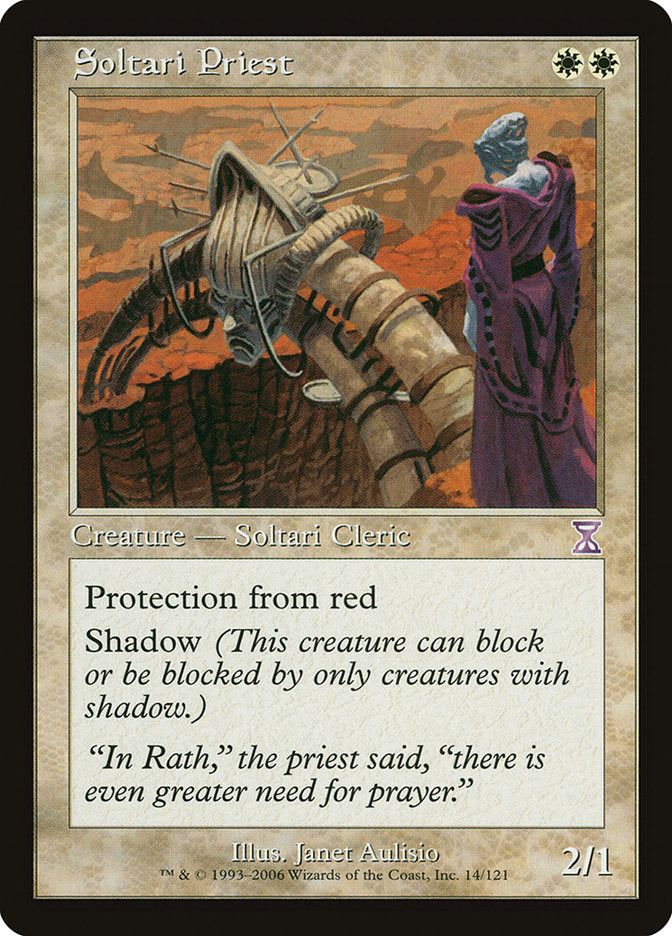 Soltari Priest [Time Spiral Timeshifted] - Magic: The Gathering - Card Brawlers | Quebec | Canada |
