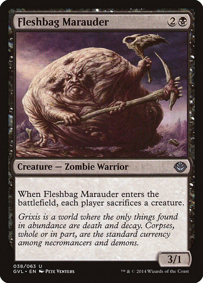 Fleshbag Marauder (Garruk vs. Liliana) [Duel Decks Anthology] - Magic: The Gathering - Card Brawlers | Quebec | Canada |