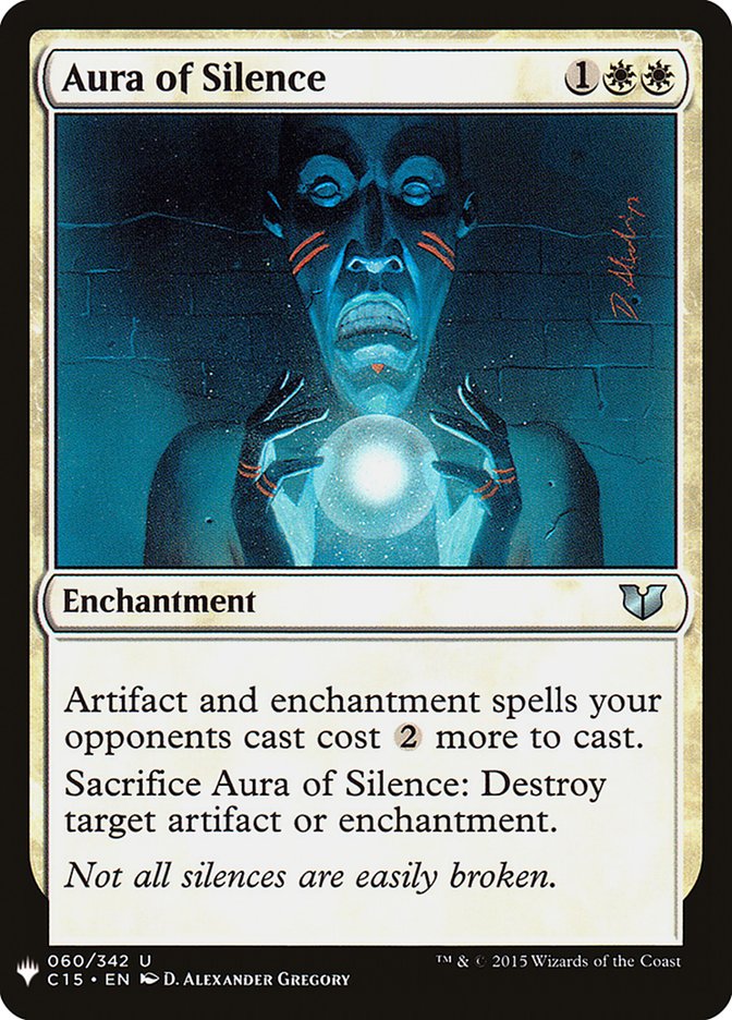 Aura of Silence [Mystery Booster] - Magic: The Gathering - Card Brawlers | Quebec | Canada |