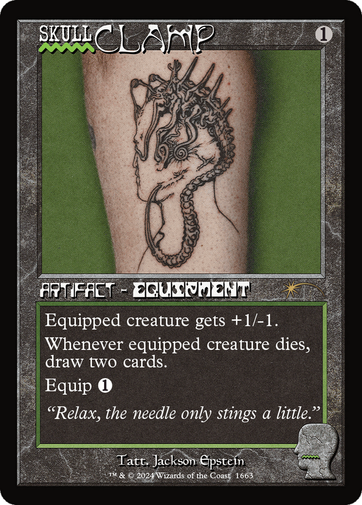 Skullclamp (Rainbow Foil) [Secret Lair Drop Series] - Magic: The Gathering - Card Brawlers | Quebec | Canada |