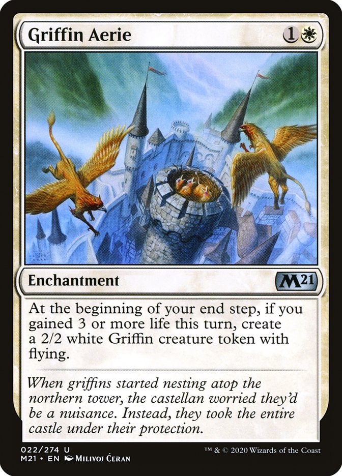 Griffin Aerie [Core Set 2021] - Magic: The Gathering - Card Brawlers | Quebec | Canada |