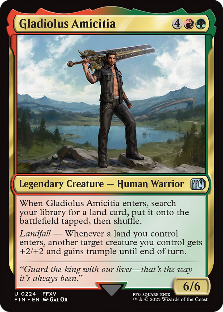 Gladiolus Amicitia [FINAL FANTASY] - Magic: The Gathering - Card Brawlers | Quebec | Canada |