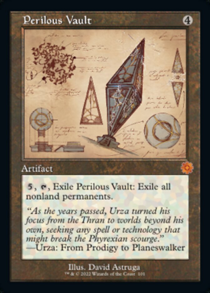 Perilous Vault (Retro Schematic) [The Brothers' War Retro Artifacts] - Magic: The Gathering - Card Brawlers | Quebec | Canada |