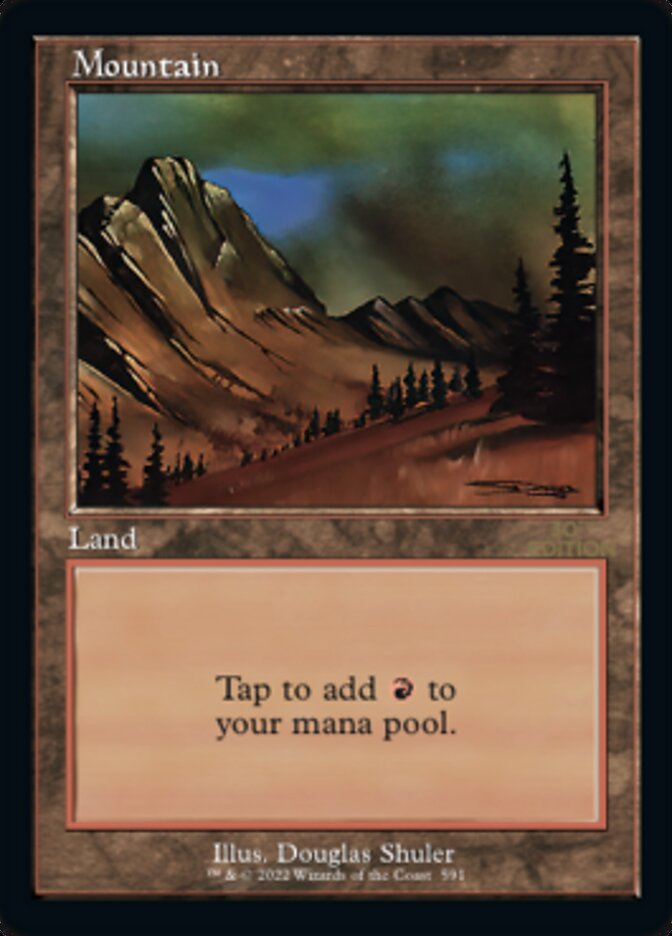 Mountain (Retro) (591) [30th Anniversary Edition] - Magic: The Gathering - Card Brawlers | Quebec | Canada |