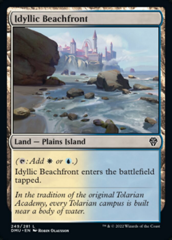 Idyllic Beachfront [Dominaria United] - Magic: The Gathering - Card Brawlers | Quebec | Canada |