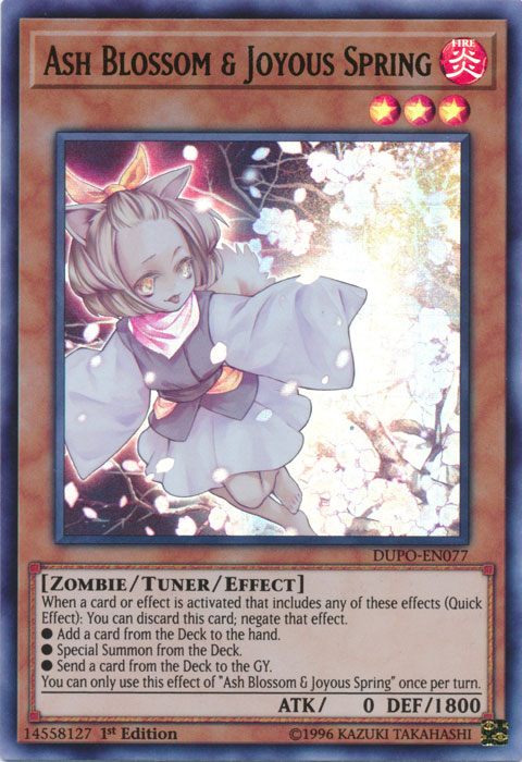 Fleur de frêne et printemps joyeux [Duel Power] [DUPO-EN077] 