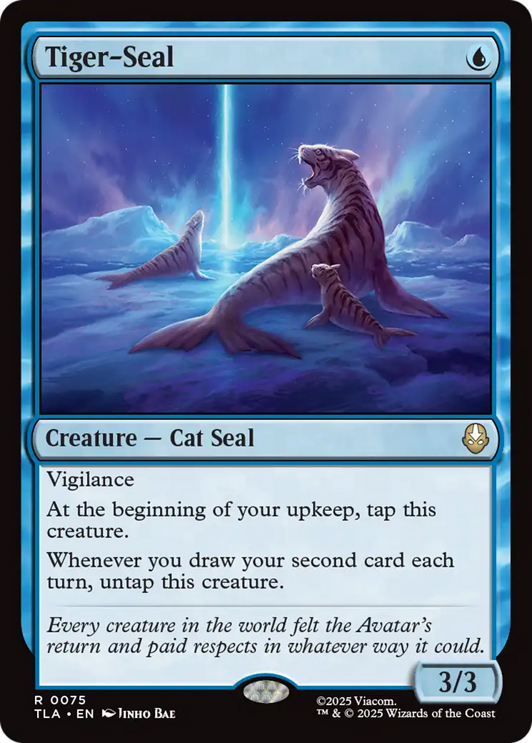 Tiger-Seal [Avatar: The Last Airbender] - Magic: The Gathering - Card Brawlers | Quebec | Canada |
