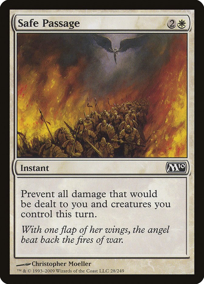 Safe Passage [Magic 2010] - Magic: The Gathering - Card Brawlers | Quebec | Canada |