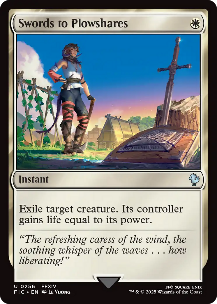 Swords to Plowshares [FINAL FANTASY Commander] - Magic: The Gathering - Card Brawlers | Quebec | Canada |