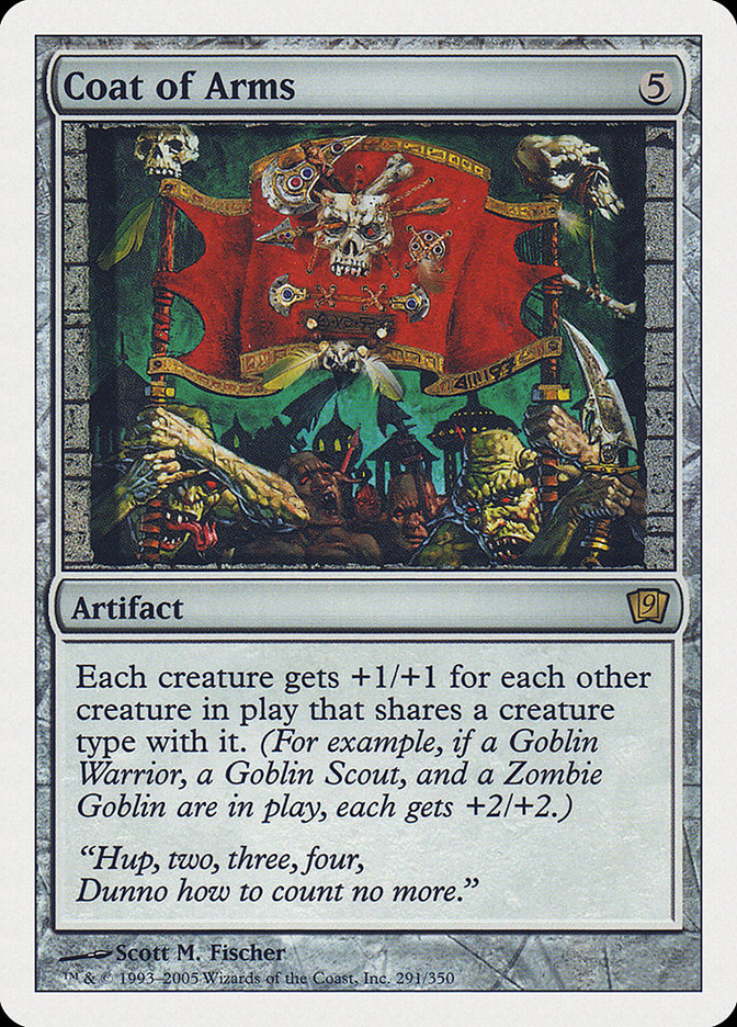 Coat of Arms [Ninth Edition] - Magic: The Gathering - Card Brawlers | Quebec | Canada |