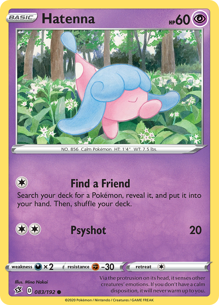 Hatenna (083/192) [Sword & Shield: Rebel Clash] - Pokémon - Card Brawlers | Quebec | Canada |