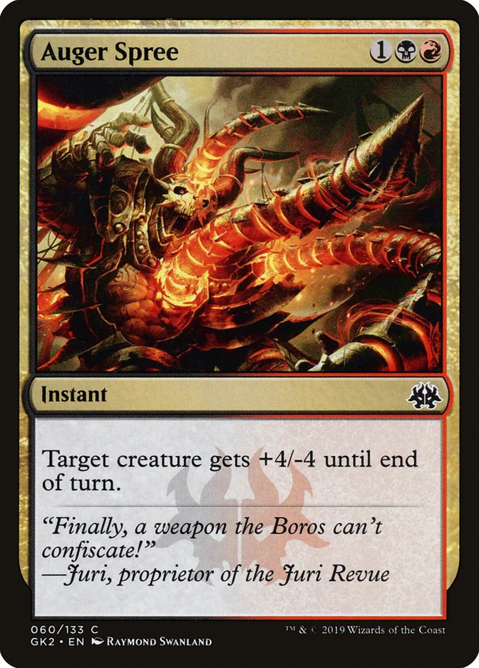 Auger Spree [Ravnica Allegiance Guild Kit] - Magic: The Gathering - Card Brawlers | Quebec | Canada |
