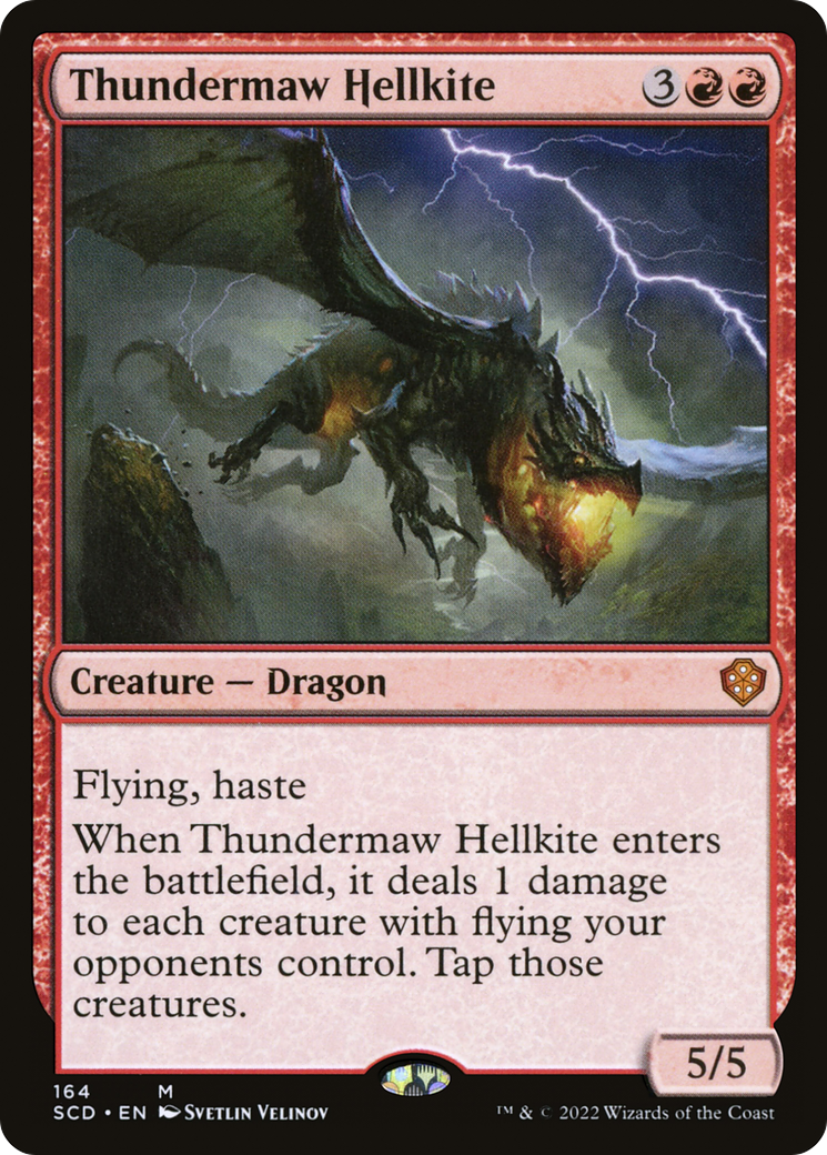 Thundermaw Hellkite [Starter Commander Decks] - Magic: The Gathering - Card Brawlers | Quebec | Canada |