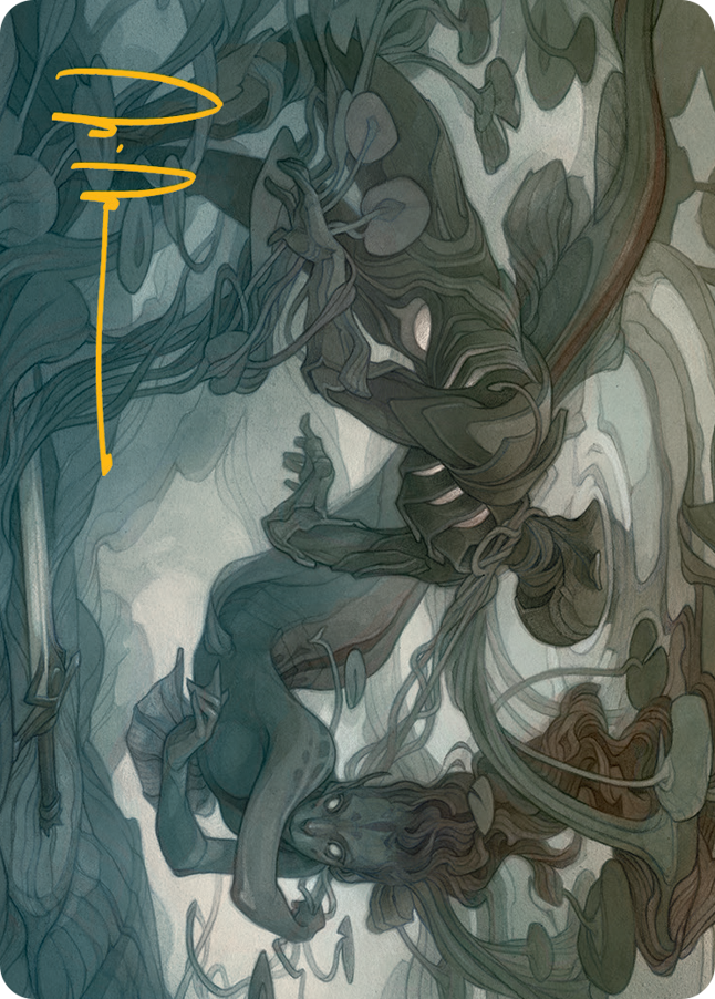 Emry, Lurker of the Loch Art Card (Gold-Stamped Signature) [March of the Machine Art Series] - Magic: The Gathering - Card Brawlers | Quebec | Canada |