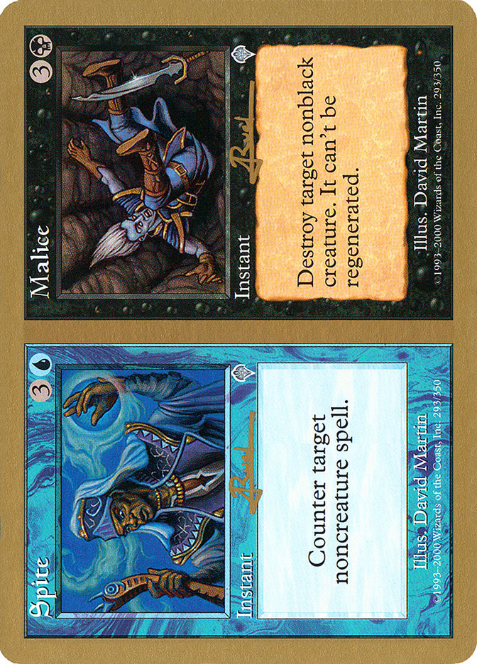 Spite // Malice (Antoine Ruel) [World Championship Decks 2001] - Magic: The Gathering - Card Brawlers | Quebec | Canada |