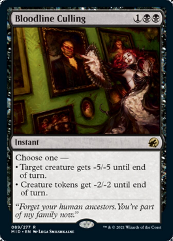 Bloodline Culling [Innistrad: Midnight Hunt] - Magic: The Gathering - Card Brawlers | Quebec | Canada |