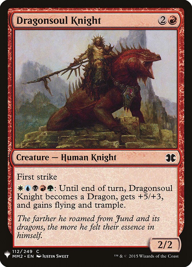 Dragonsoul Knight [Mystery Booster] - Magic: The Gathering - Card Brawlers | Quebec | Canada |