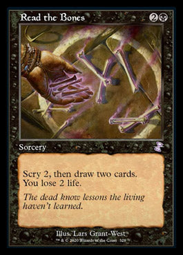 Read the Bones (Timeshifted) [Time Spiral Remastered] - Magic: The Gathering - Card Brawlers | Quebec | Canada |