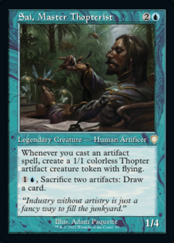 Sai, Master Thopterist (Retro) [The Brothers' War Commander] - Magic: The Gathering - Card Brawlers | Quebec | Canada |