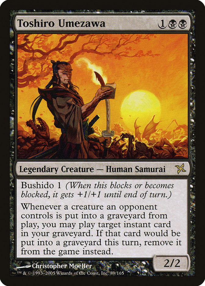 Toshiro Umezawa [Betrayers of Kamigawa] - Magic: The Gathering - Card Brawlers | Quebec | Canada |