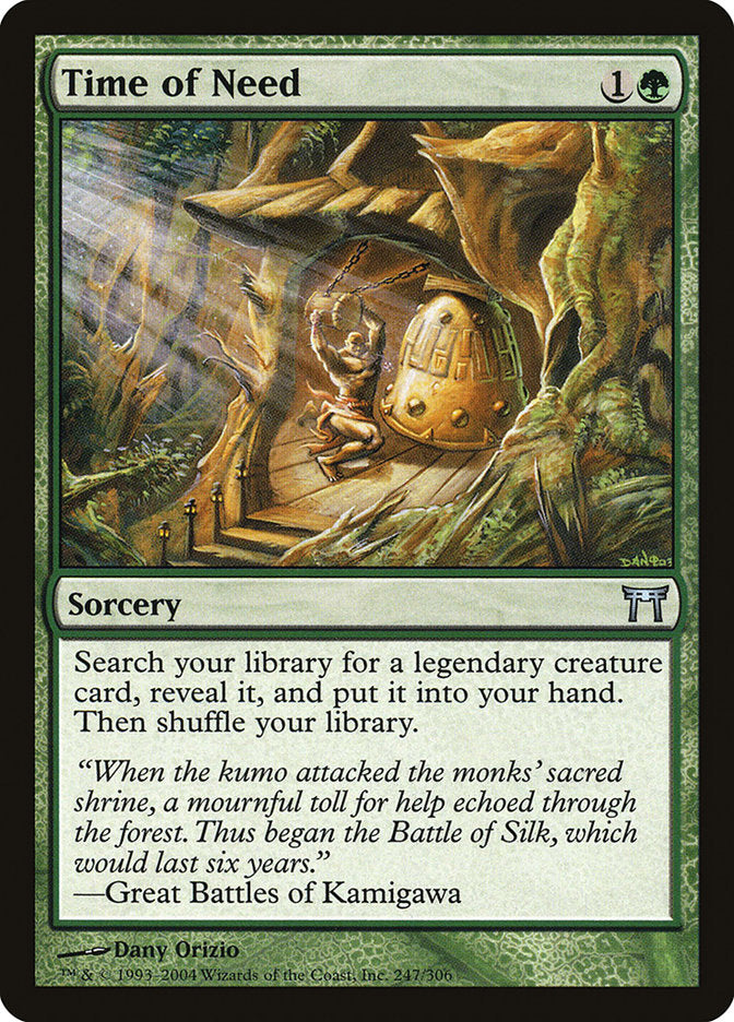 Time of Need [Champions of Kamigawa] - Magic: The Gathering - Card Brawlers | Quebec | Canada |