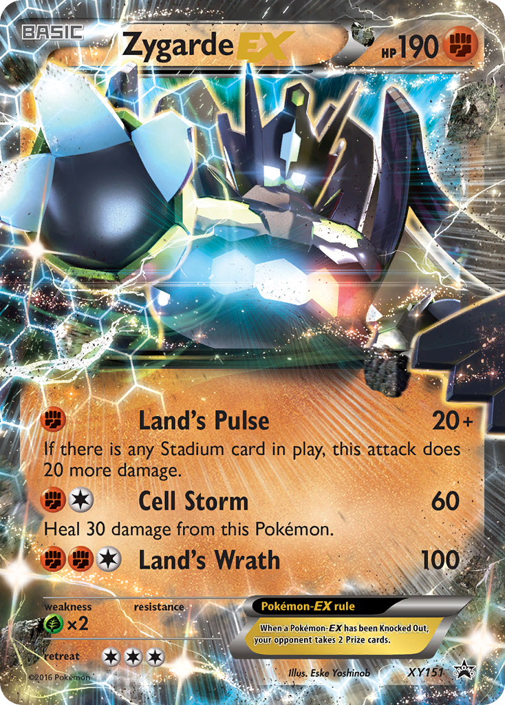 Zygarde EX (XY151) [XY: Black Star Promos] - Pokémon - Card Brawlers | Quebec | Canada |