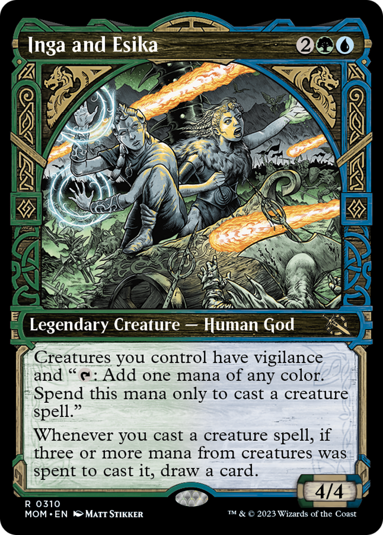 Inga and Esika (Showcase Planar Booster Fun) [March of the Machine] - Magic: The Gathering - Card Brawlers | Quebec | Canada |