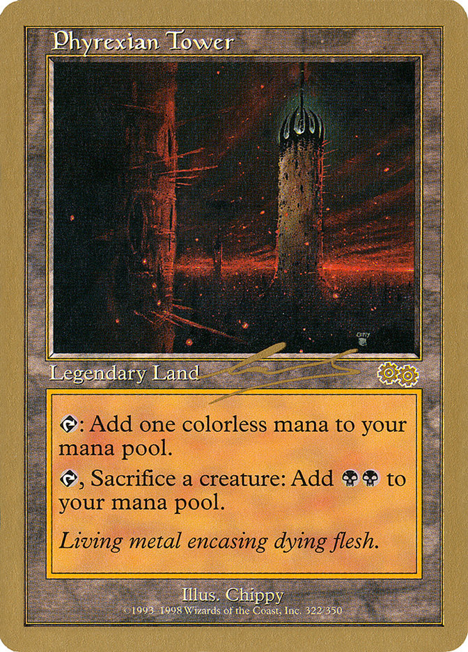 Phyrexian Tower (Nicolas Labarre) [World Championship Decks 2000] - Magic: The Gathering - Card Brawlers | Quebec | Canada |