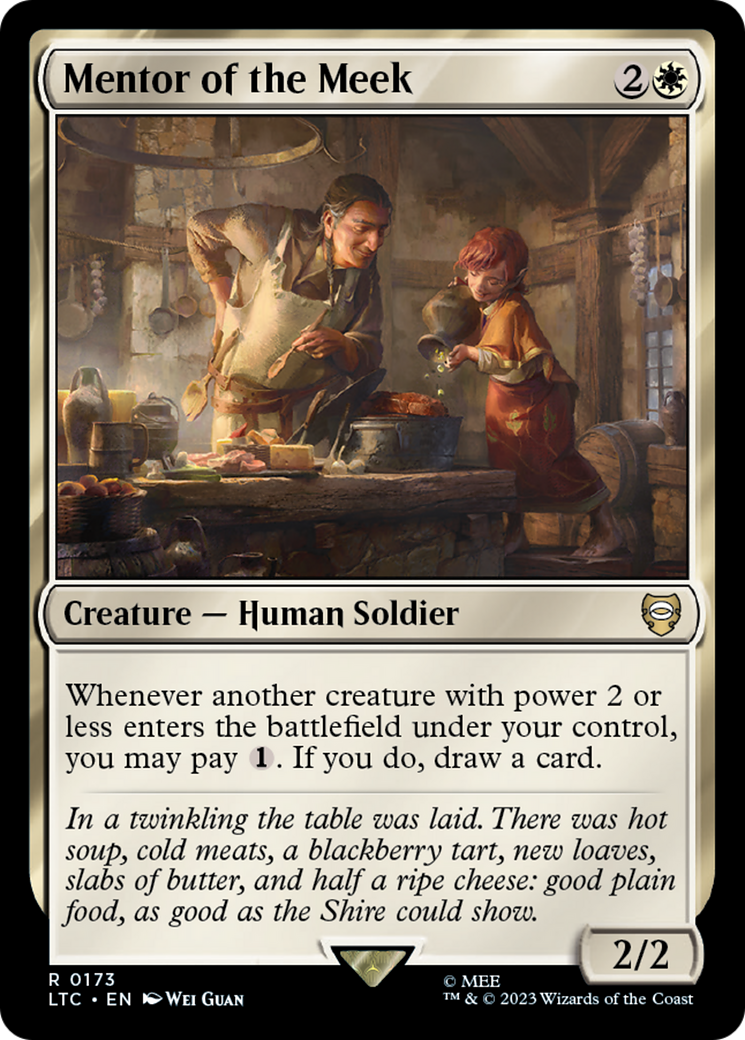 Mentor of the Meek [The Lord of the Rings: Tales of Middle-Earth Commander] - Magic: The Gathering - Card Brawlers | Quebec | Canada |