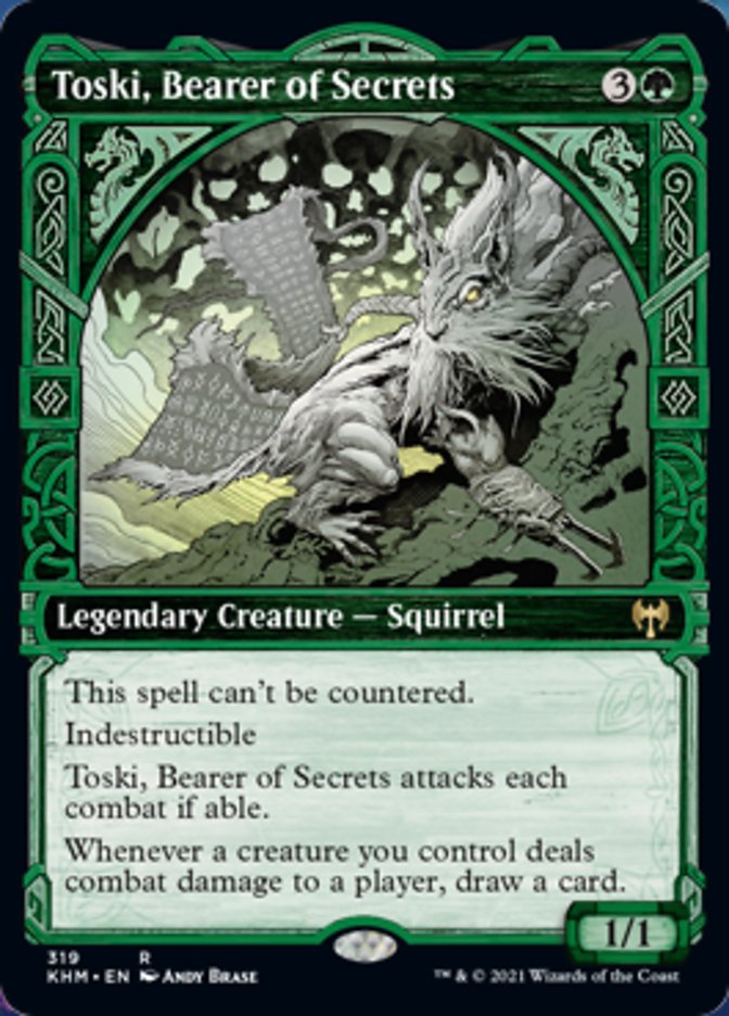 Toski, Bearer of Secrets (Showcase) [Kaldheim] - Magic: The Gathering - Card Brawlers | Quebec | Canada |