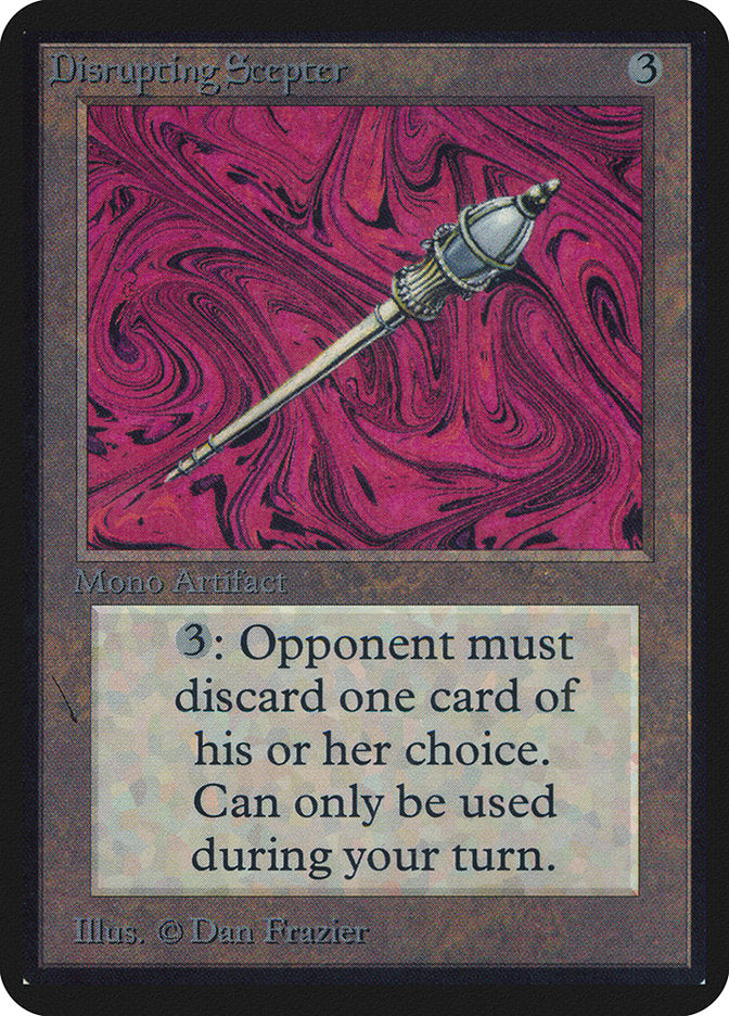 Disrupting Scepter [Alpha Edition] - Magic: The Gathering - Card Brawlers | Quebec | Canada |