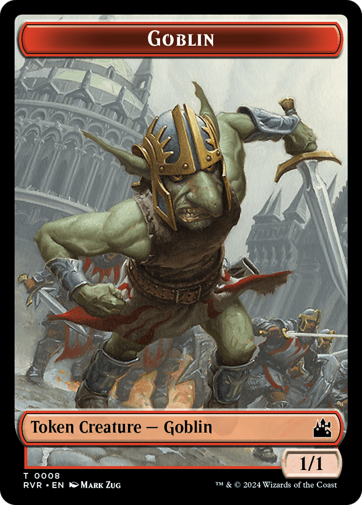 Goblin (0008) // Emblem - Domri Rade Double-Sided Token [Ravnica Remastered Tokens] - Magic: The Gathering - Card Brawlers | Quebec | Canada |