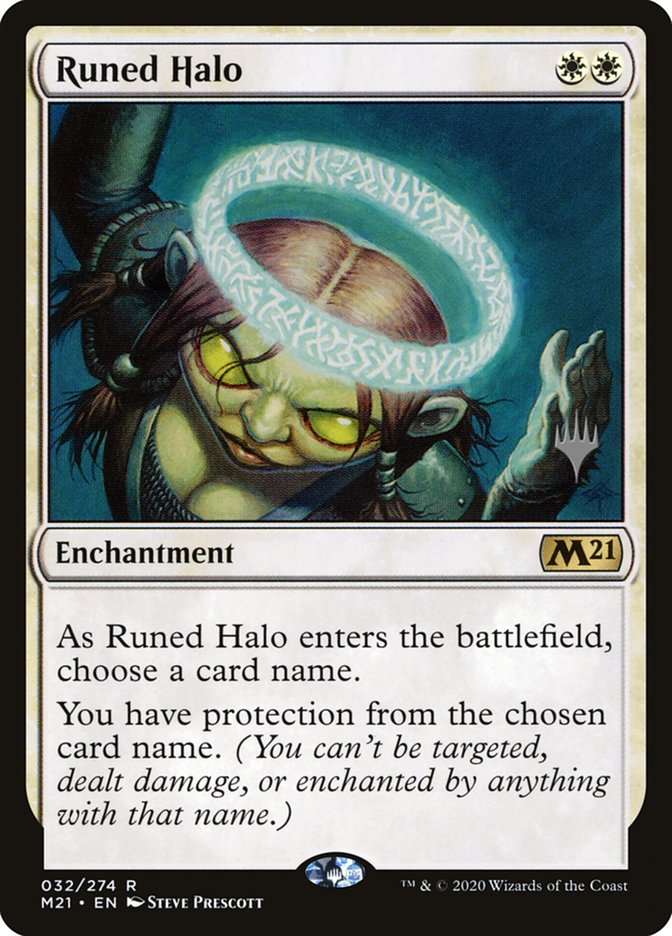 Runed Halo (Promo Pack) [Core Set 2021 Promos] - Magic: The Gathering - Card Brawlers | Quebec | Canada |