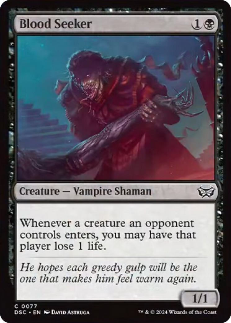 Blood Seeker [Duskmourn: House of Horror Commander] - Magic: The Gathering - Card Brawlers | Quebec | Canada |