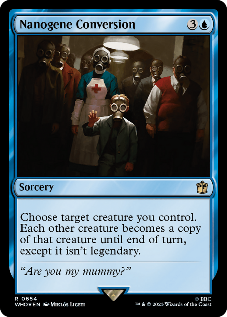 Nanogene Conversion (Surge Foil) [Doctor Who] - Magic: The Gathering - Card Brawlers | Quebec | Canada |