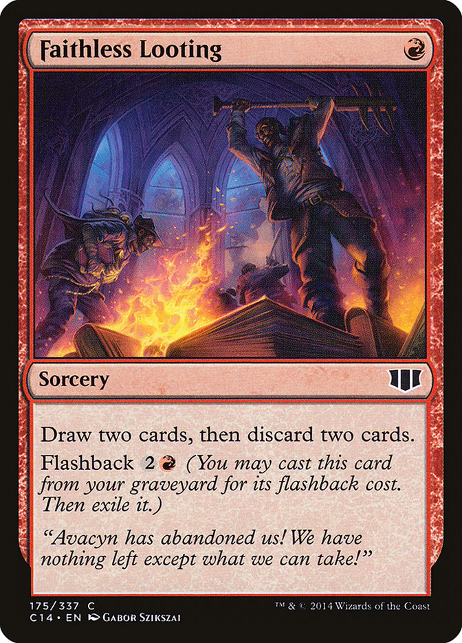 Faithless Looting [Commander 2014] - Magic: The Gathering - Card Brawlers | Quebec | Canada |