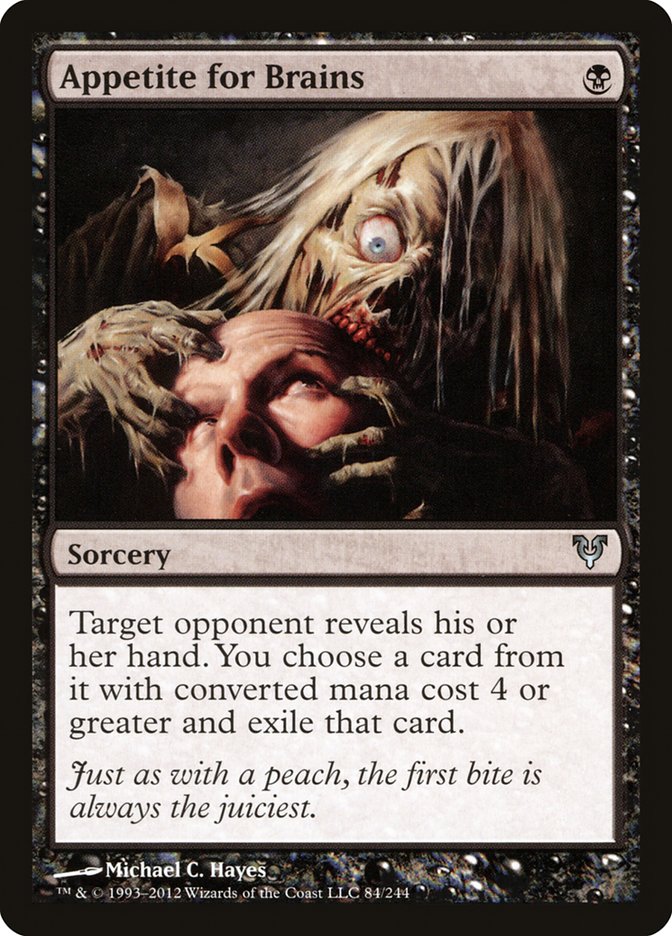 Appetite for Brains [Avacyn Restored] - Magic: The Gathering - Card Brawlers | Quebec | Canada |