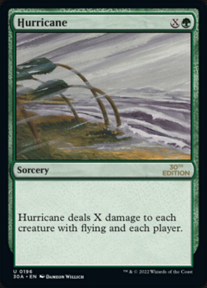 Hurricane [30th Anniversary Edition] - Magic: The Gathering - Card Brawlers | Quebec | Canada |