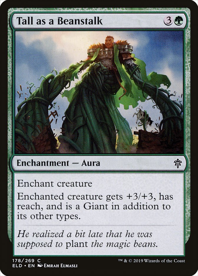 Tall as a Beanstalk [Throne of Eldraine] - Magic: The Gathering - Card Brawlers | Quebec | Canada |