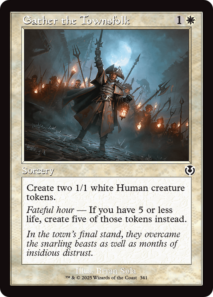 Gather the Townsfolk (Retro Frame) [Innistrad Remastered] - Magic: The Gathering - Card Brawlers | Quebec | Canada |