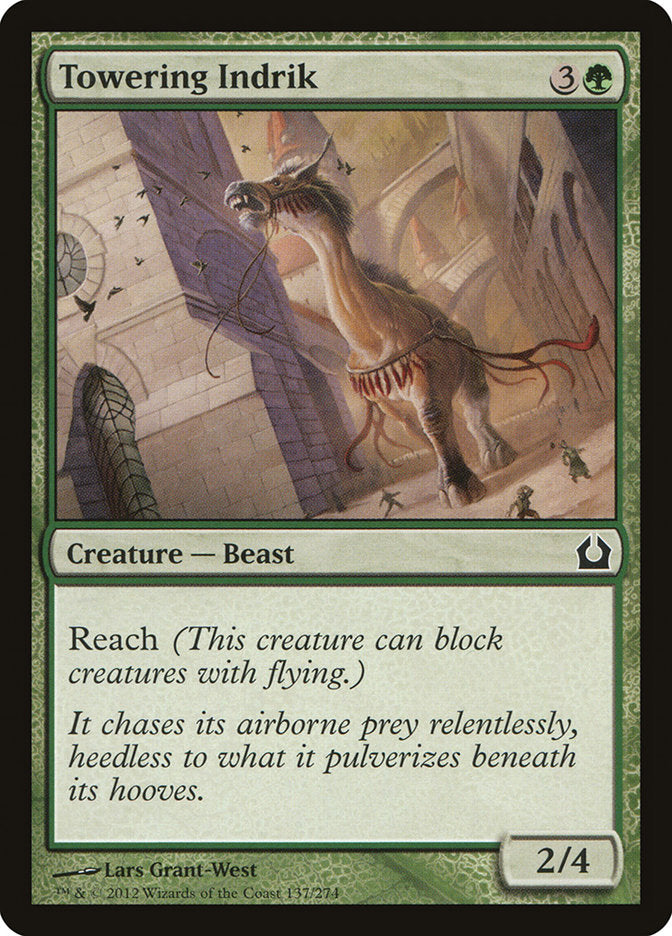 Towering Indrik [Return to Ravnica] - Magic: The Gathering - Card Brawlers | Quebec | Canada |