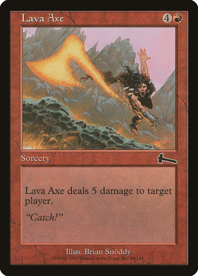 Lava Axe [Urza's Legacy] - Magic: The Gathering - Card Brawlers | Quebec | Canada |
