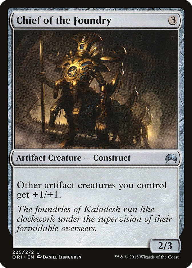 Chief of the Foundry [Magic Origins] - Magic: The Gathering - Card Brawlers | Quebec | Canada |