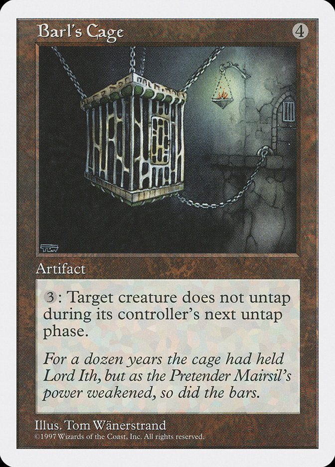 Barl's Cage [Fifth Edition] - Magic: The Gathering - Card Brawlers | Quebec | Canada |