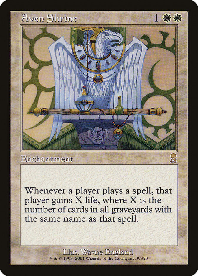 Aven Shrine [Odyssey] - Magic: The Gathering - Card Brawlers | Quebec | Canada |