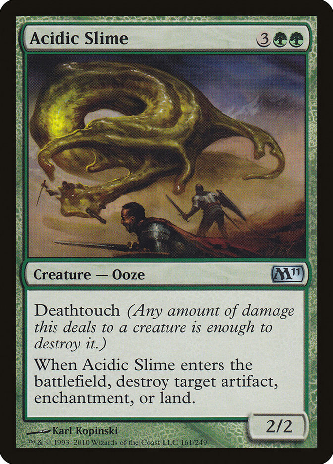 Acidic Slime [Magic 2011] - Magic: The Gathering - Card Brawlers | Quebec | Canada |