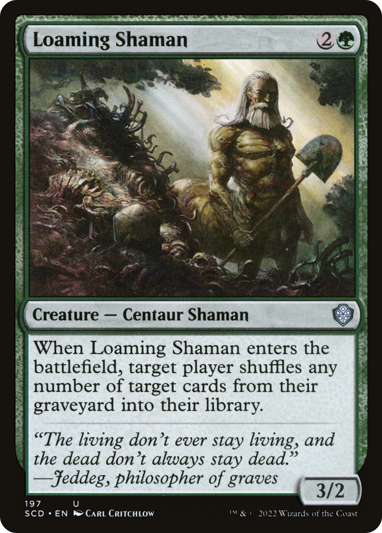 Loaming Shaman [Starter Commander Decks] - Magic: The Gathering - Card Brawlers | Quebec | Canada |